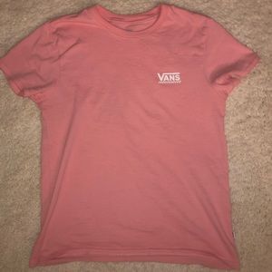 Women’s Pink Vans Tee